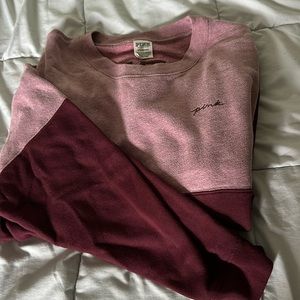 Victoria secret pink crew neck sweatshirt